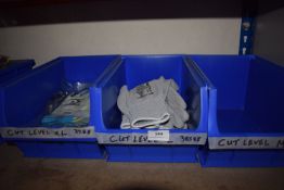 *Cut Level Gloves Sizes: L and XL