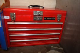 *US Pro Tools Four Drawer Tool Chest ~52cm wide x 36cm high