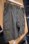 *Union Bay Men’s Grey Cargo Shorts Size: 36