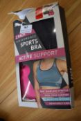 *Performance Sports Bras 2pk Size: M