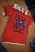 Keith Herring Kid’s T-Shirts 3pk Size: 9-10 years