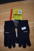 *Head Men’s Touchscreen Running Gloves Size: M