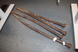 *Set of Four Marquee Tent Pegs