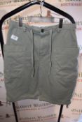 Top Man Elasticated Cargo Shorts