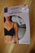 *Midnight Wire-Free Comfort Bra 2pk Size: M