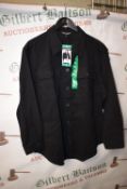 *B.C. Clothing Black Overshirt Size: XL