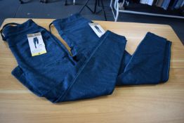 *Mondetta Blue Leggings 2pk Size: S