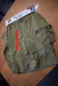 Champion Kid’s 3pc Olive Green Shorts & Top Set Size: M 9-10 years