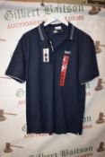 *DKNY Navy Polo Shirt Size: M