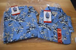 *2x Jachs Hawaiian Shirt Size: M