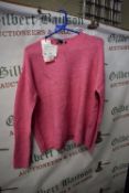 *Buffalo Pink Crewneck Sweater Size: M