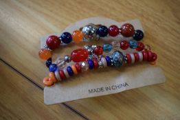*Three Bracelets in Multi