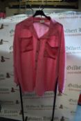 *Pink Overshirt with Top Pockets