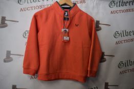 Crew Clothing Kid’s Half Zip Sweatshirt Size: 9-10 years