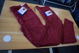 *Mondetta Red Leggings 2pk Size: S