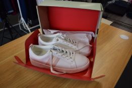 *Ted Baker Riley White Trainer Size: 7