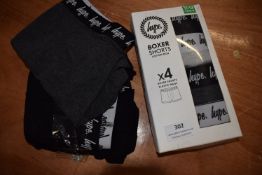 Boxer Shorts 4pk Size: 11-12 years