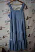 *Jezebel Pale Blue Sun Dress Size: M