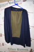 *Jachs 2pc Olive & Navy Lounge Set Size: L