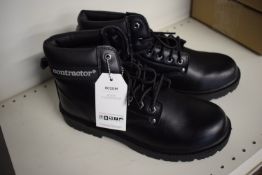 Contractor 802SM Black Safety Footwear Size: 10