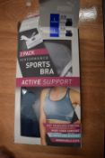 *Puma Performance Sports Bras 2pk Size: L