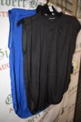 *2x Hilary Radley Blouse Size: S (1x black, 1x blue)