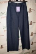 *Luvvey Denim Wide Leg Trousers (one size)