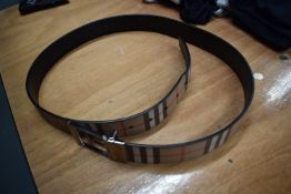 Burberry Reversible Belt Size: 40