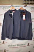 *2x Mondetta Men’s Grey Active Half Zip Top Size: M
