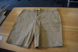 *Farah Stone Shorts Size: 34
