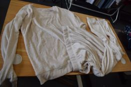 *DKNY 2pc Beige Loungewear Set Size: S