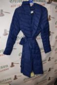 *Women’s Royal Blue Padded Winter Coat Size: L