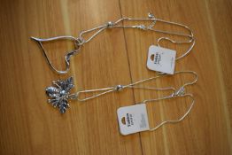 *Two Packs of Long Necklaces in Silver