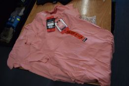 *3x Women’s Salmon Short Sleeve Crewneck Tops Size: M