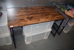 *Table with Two Storage Pockets 60x120cm x 73cm tall