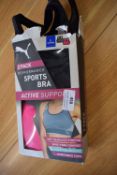 *Performance Sports Bras 2pk Size: L