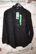 *B.C. Clothing Black Overshirt Size: XL