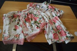 *Floral Pyjama Set Size: L