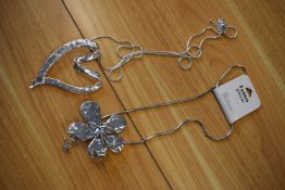 *Two Packs of Long Necklaces in Silver
