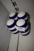 *Two Sets of Blue & White Salt & Pepper Pots