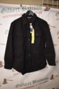 *B.C. Clothing Black Overshirt Size: S