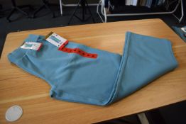 *Mondetta Turquoise Active Ribbed Wide Leg Trousers Size: M