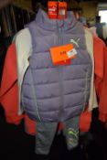 Puma Kid’s 3pc Joggers, Top & Gillet Set Size: 2-3 years