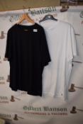 *2x Ted Baker Tees Size: XL (1x white, 1x black)