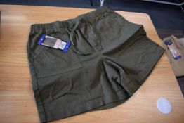 *BC Clothing Women’s Olive Shorts Size: L