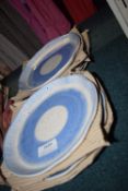 *Eight Blue & White Side Plates