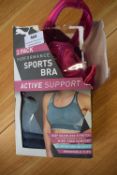 *Performance Sports Bras 2pk Size: L