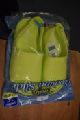 32 Degrees Cool Youth’s Green Cushion Sliders Size: L 1-2