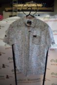 Superdry Vintage Regular Fit Shirt with Paint Splash Pattern