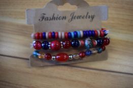 *Three Bracelets in Multi